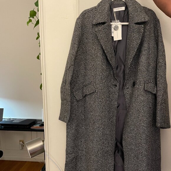 Commense Essential Versatile Long Trench Coat - Picture 2 of 6